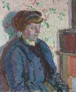 Harold Gilman Sylvia Gosse oil painting artist